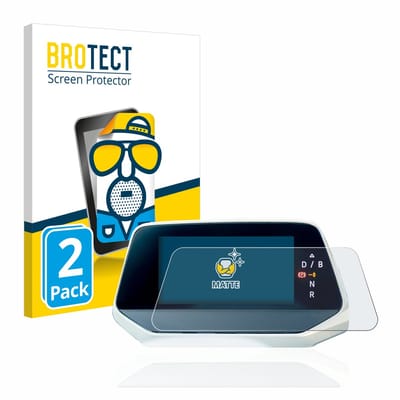 BROTECT - Screenprotector voor Volkswagen ID.4 Digitalcockpit - Folie Beschermfolie matte 2 Stuks