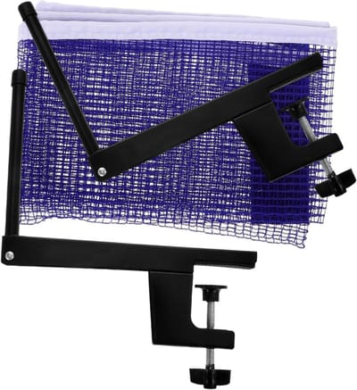 Tafeltennisnet Set - Pingpong Net - Spel Verbeteren - Draagbaar Ontwerp - 186 cm Lengte - Multikleur