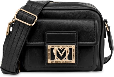 Dames Handtas Zwart PU Leer - Stijlvolle Crossbody Tas