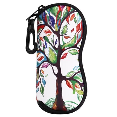 Dailygoody - Zachte Bril Etui - Neopreen Zippered Case - Ultra Lichtgewicht - Handige Opbergtas - Bescherming voor Eyewear - Perfect voor Brildragers ..