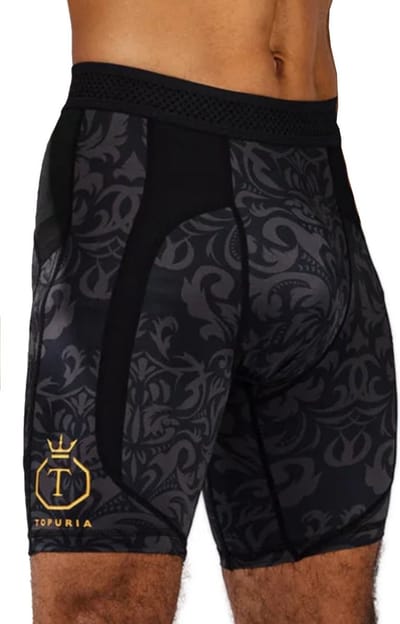 Venum x Ilia Topuria Unmatched Vale Tudo Short Zwart Goud - XXL