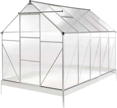 BELIANI APULIA - Tuinkas - Zilver - 315 cm - Polycarbonaat