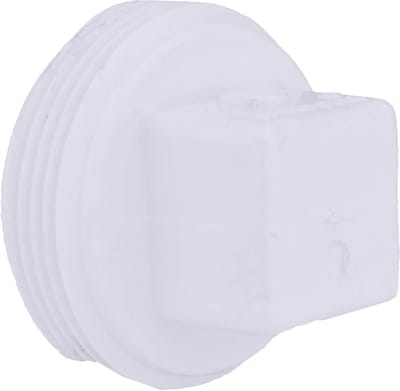 Afvoer Plug - Afval Vent Plug - Loodgieterswerk - Voor Plastic Metaal - 1 1/2 Inch - Wit