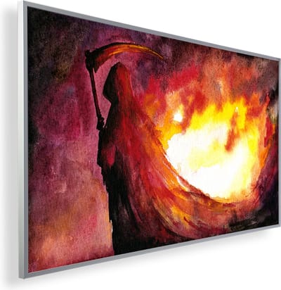 Infrarood Verwarmingspaneel 600W met fotomotief en Smart Thermostaat (5 jaar Garantie) - Reaper 257