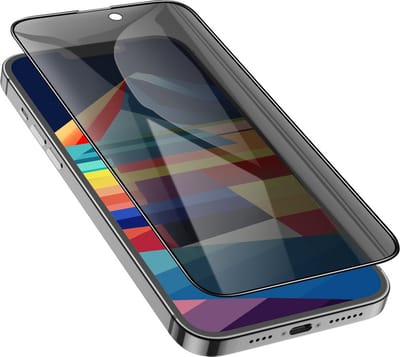 Privacy Screenprotector Geschikt Voor iPhone 16 Pro - Solidenz Privacy Glas - 16 Pro Privacy Glass - Tempered Glass - Anti Spy Screen Protector - Gehard Glas