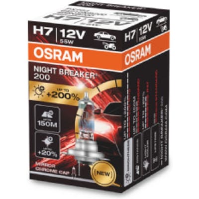 Ams-Osram Lamp Halogeen OSRAM H7 Night Breaker 200 12V, 55W