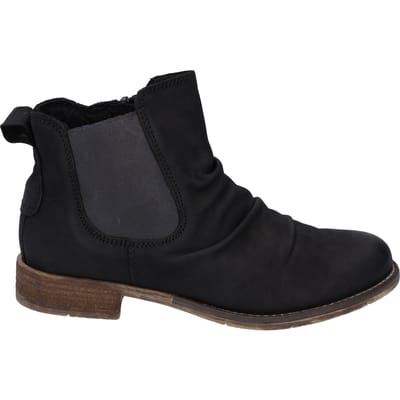 JOSEF SEIBEL Dames Enkellaars Sienna 59 in zwart