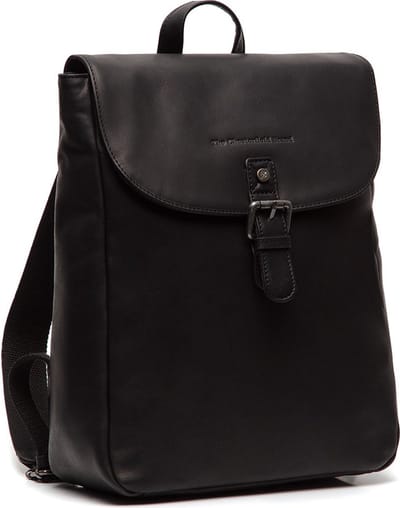 Chesterfield Vermont Waxed Pull Up Rugzak - Zwart