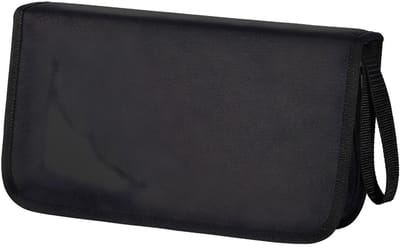 KAD® CD-rek - CD Opbergsysteem - Compacte CD Houder - Zwart - 17cm x 30cm x 8cm