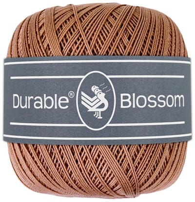 Durable Blossom - 2218 Hazelnut - Verfijnd Gemerceriseerd Katoen Garen