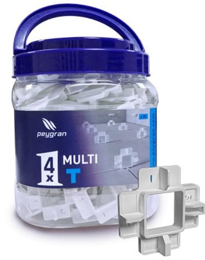Multi Spacer T Peygran 80 stuks