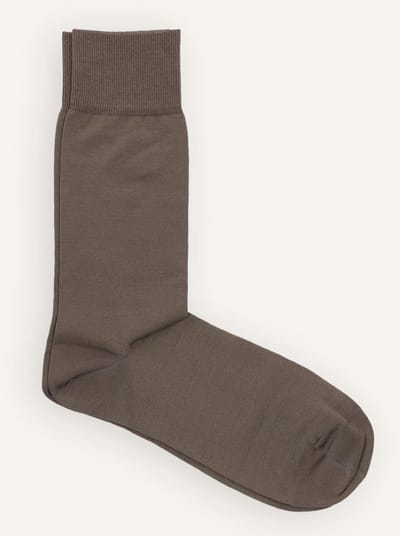 CARLO LANZA 100 Classico Sokken Heren - Taupe - Maat 44,47