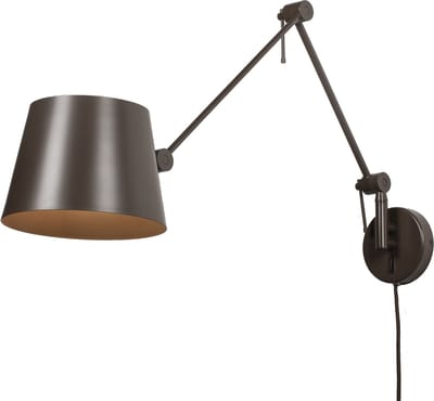 Lumidora Wandlamp 74799 - Voor binnen - CANNES - E27 - Bruin - Metaal