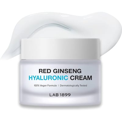 Lab 1899, Ginseng Rouge, Hyaluronique, Hydratation Intense, Crème, Pour le Visage, 50 ml