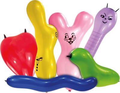 10 Latex Balloons Shapes