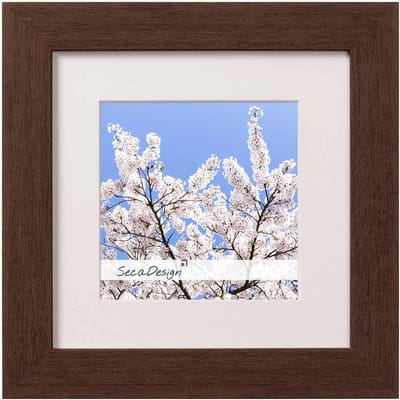 SecaDesign Forest Fotolijst - Fotomaat 13x13 / 9x9 cm - Bruin