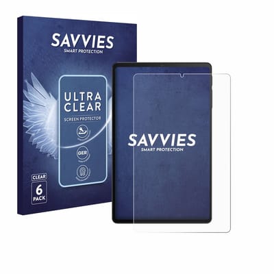 Savvies - Screenprotector voor Xiaomi Black Shark Gaming Tablet - Folie Beschermfolie transparant 6 Stuks