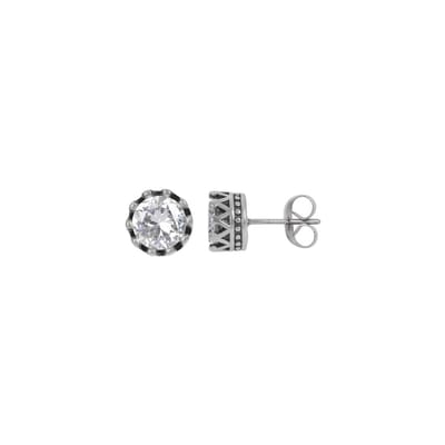 iXXXi Jewelry-Crown-Zilverkleurig-Dames Oorbellen