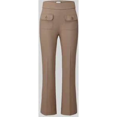 Regular fit bell bottom van viscosemix model 'SLOANNE'