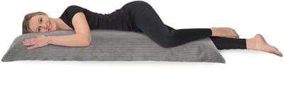Dailygoods- Zijslaapkussen 40x145 cm - Corduroy - Voedingskussen - Zijkussen - Zwangerschapskussen - Afneembare hoes 30 graden - Slaapkussen