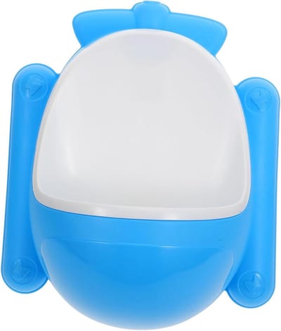 Kinder Urinoir - Potje Jongens - Zindelijkheidstraining - Cartoon Vliegtuigvorm - 34 x 29 x 16 cm - Multicolor