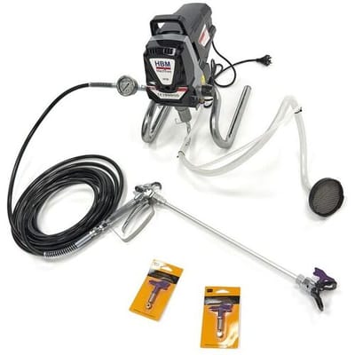 Hogedruk Airless wandspuitmachine 1010 Watt - Niet geschikt voor Latex