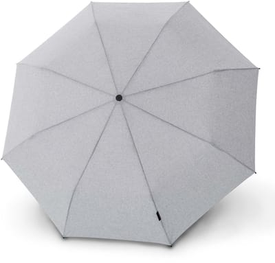 Knirps paraplu T.200 Medium Duomatic Melange Grey Lichtgrijs