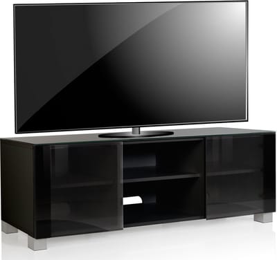 Houten TV meubel lade TV lowboard TV kast wielen oprolbaar Luxala
