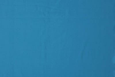 Katoen stof - Waterblauw - 10 meter