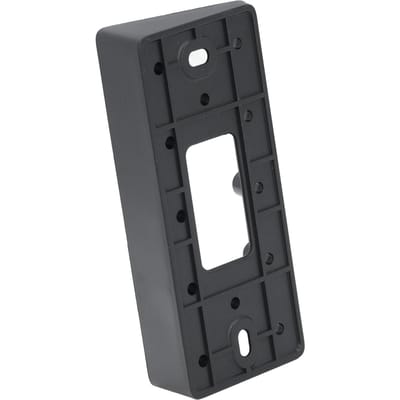 Support de Sonnette Vidéo Mural Éviter le Perçage Support de Sonnette Universel pour Maisons Appartements Bureau black