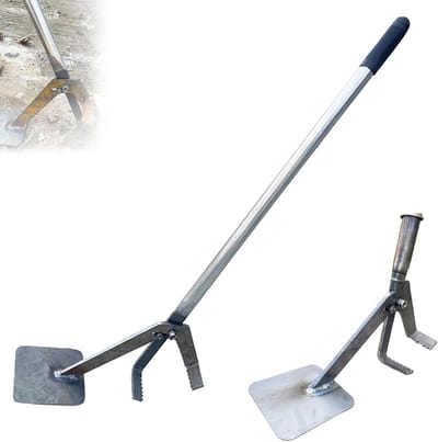Boomworteltrekker - Onkruidtrekker Stronkenverwijderaar - Tuinonderhoud Vereenvoudigen - Ergonomisch Hefboomontwerp - 132 cm - Zwart