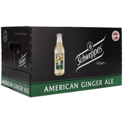 Schweppes American Ginger Ale 24x0,2l