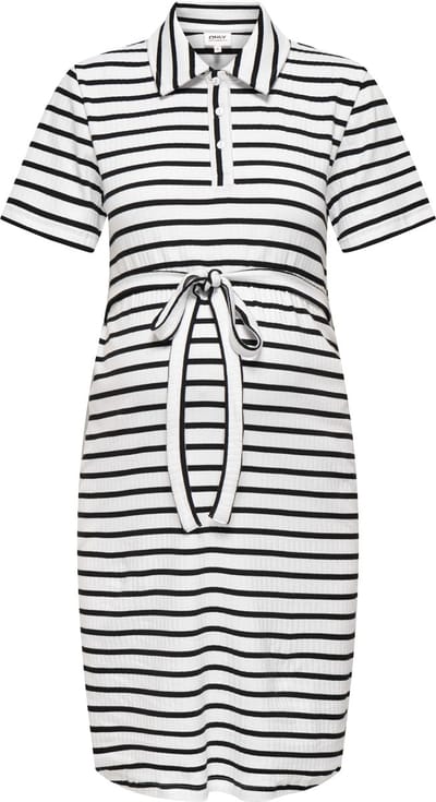 ONLY MATERNITY Polo shirt jurk OLMLIXA Korte jurk