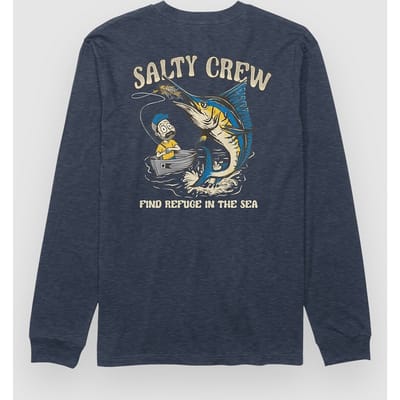 Salty Crew Big Bill Kids Longsleeve T-Shirt blauw