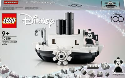 LEGO Disney Mini Steamboat Willie, Bouwpakket, 9 jaar, Kunststof, 0 stuk(s), 494 g