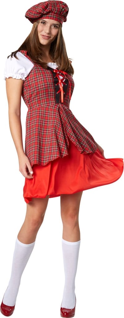 dressforfun - Jeugdige Schotse L - verkleedkleding kostuum halloween verkleden feestkleding carnavalskleding carnaval feestkledij partykleding - 302072
