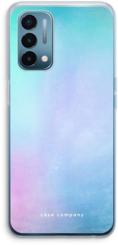 Case Company® - Hoesje geschikt voor OnePlus Nord N200 5G hoesje - Mist pastel - Soft Cover Telefoonhoesje - Bescherming aan alle Kanten en Schermrand