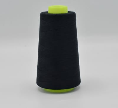 Overlock Garen per 4 stuks - 3000 Yards (2742 meter) per stuk - In 36 kleuren leverbaar - Zwart