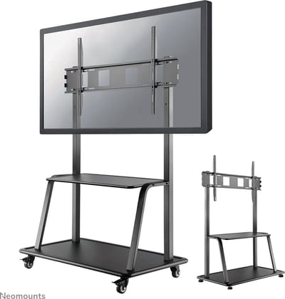 Neomounts NS-M4000BLACK trolley - t/m 105" - zwart