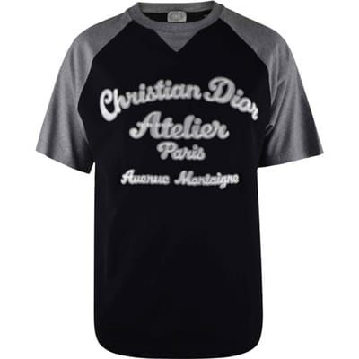 Dior CD Atelier T-shirt Zwart