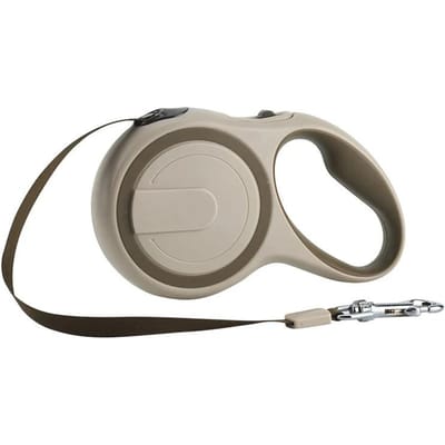 8M 50Kg Intrekbare Grote Hond Leash Reflecterend Nylon Wandelhond Leashes Touw Duurzaam Huisdier Hond Wandel Leashes Voor Middelgrote Grote Honden (khaki,3m  15kg) kaki