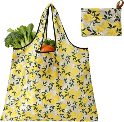 Shopping Bag Groot Vouwbaar Oxford Stof - 58x40cm - Scheur- en slijtvast - Ideaal voor supermarkt - SnelShoppen