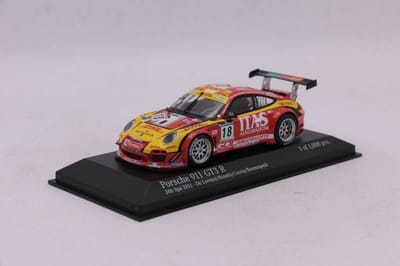 1:43 Diecast Modelcar Porsche 911 GT3 R #18 24H Spa 2011 1008 stuks Minichamps
