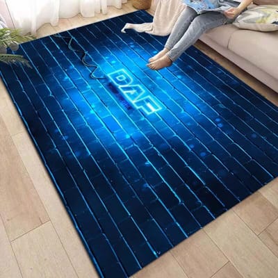 Daf Vrachtwagen Tapijt en Kleed Klassieke Auto logo Tapijt Vloermat Woonkamer Slaapkamer Decoreren Zacht Tapijt Kinderkamer Kleed Wasbare Kleden 40x60cm