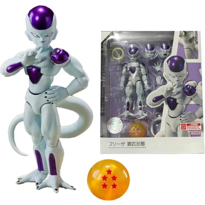 Figurines Anime Dragon Ball 12cm Figurine d'Action Freezer Statue Modèle Poupée Collection Jouets Cadeaux United States gray