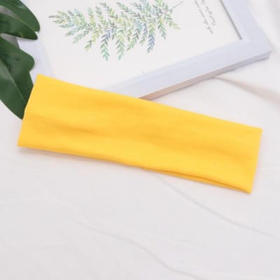 Elastische Katoenen Haarband Mode Hoofdbanden voor Vrouwen Mannen Effen Hardlopen Fitness Yoga Haarbanden Stretch Make-up Haaraccessoires