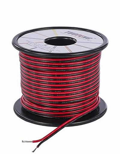 22 gauge elektrische draad 30 meter - 2-pins verlengkabel voor LED-strip verlichting