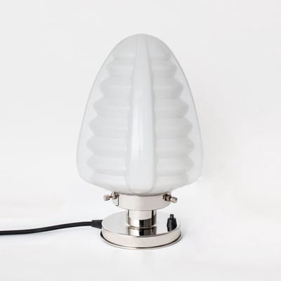 Tafellamp Parole 20's Nikkel - Art Deco Trade