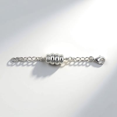 Cavill - Zilveren Ketting met 925 Sterling Zilver Magneetsluiting - Veilige & Robuuste Sluiting - Elegant & Duurzaam - 2 9g