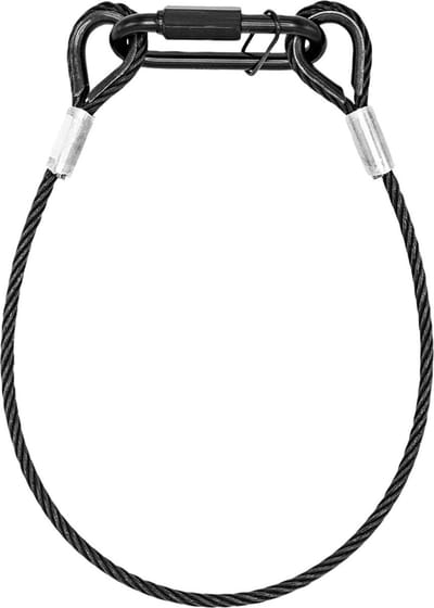 Safety - BeamZ SAF35 - Universele safety cable voor lichteffecten en spots - 35cm lang - Max. 30kg.
